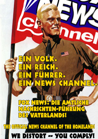 Ein volk.  Ein Reich.  Ein Führer. Ein News Channel.