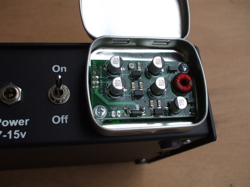 NorCal 2030 HF QRP transceiver, switching power supply module.