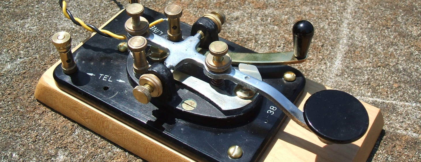 J-38 Morse code key.