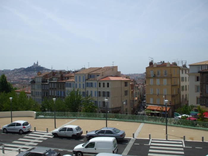 View from Marseille's Gare Saint-Charles.