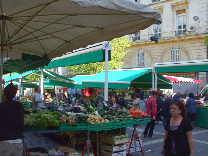 Arab markets south of La Canebière.