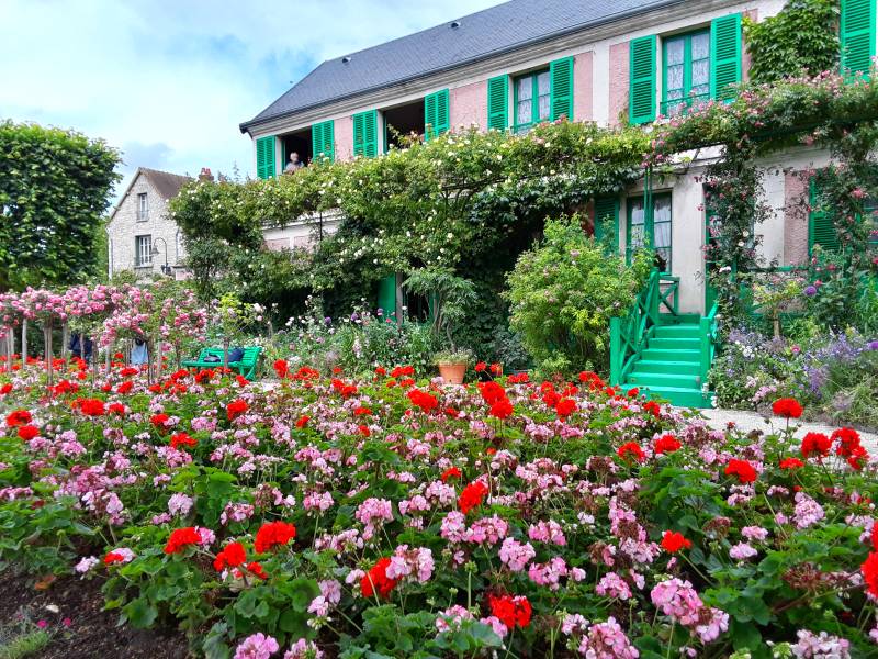 Claude Monet's home at Giverny.