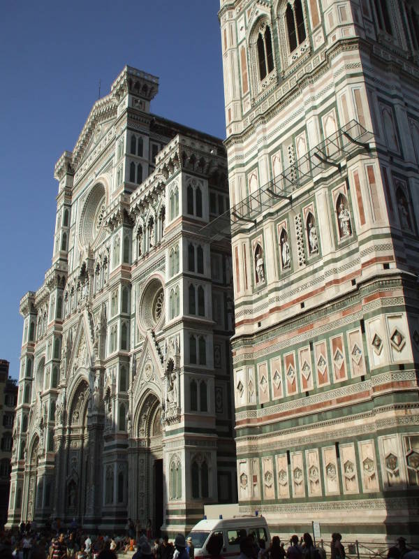 Florence Duomo and Baptistry.