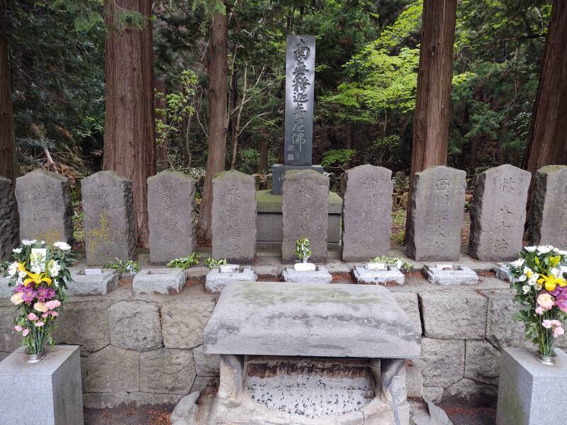The Byakkotai graves.
