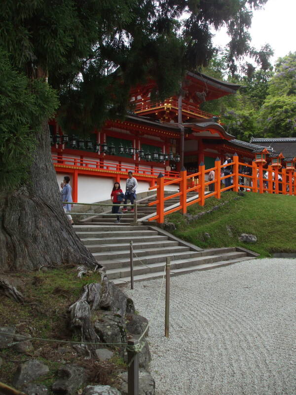 Kasuga-taisha shrine in Nara.