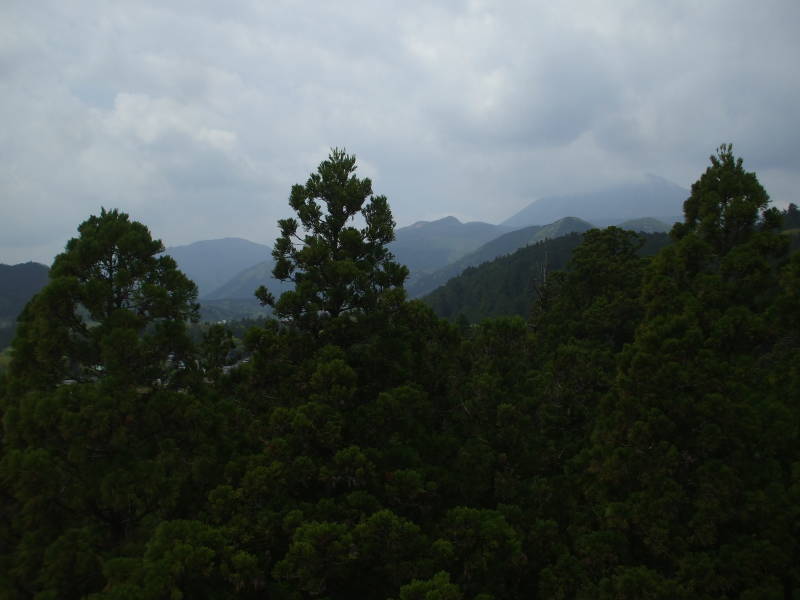 Mountains around Nikkō.