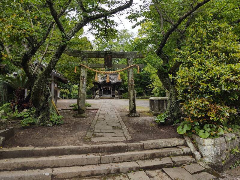 Kanzaki Hachiman Shrine.