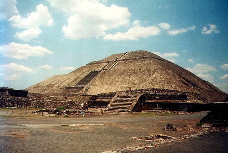 Piramide del Sol, Teotihuacán.