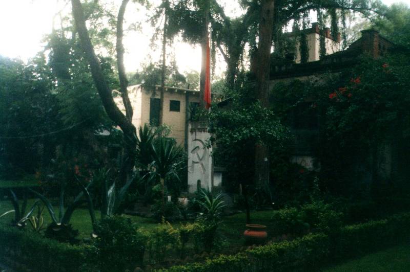 Leon Trotsky's garden