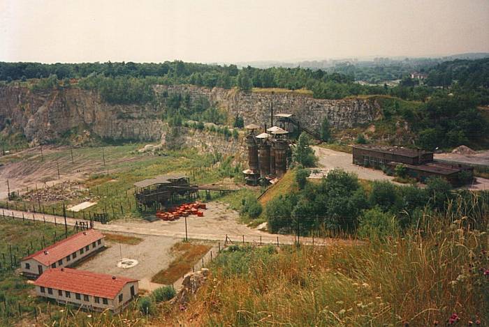 stone quarry in Kraków, Poland