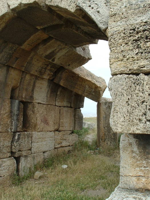 Large stone arch in Laodicea.