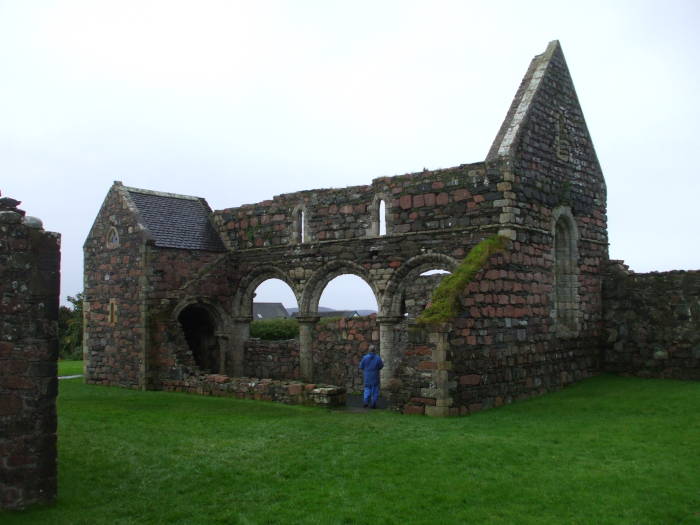 Ruins of a Benedictine convent on Iona.