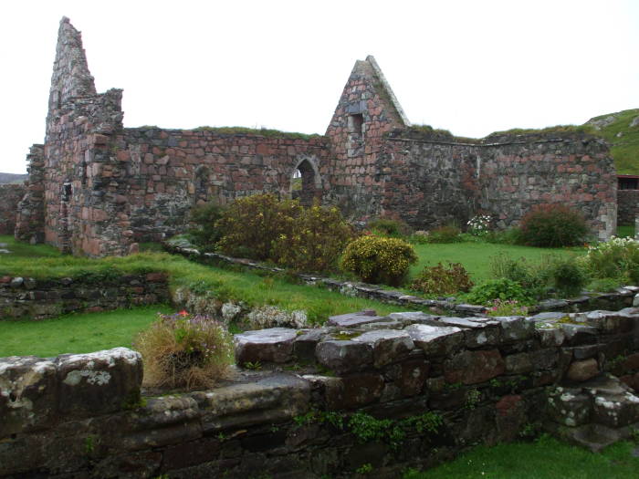 Ruins of a Benedictine convent on Iona.