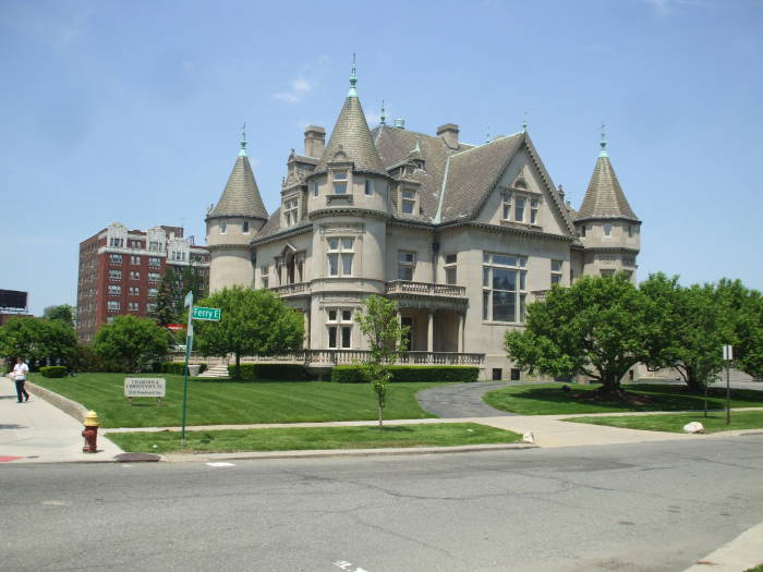Hecker House on Woodward avenue in Detroit.