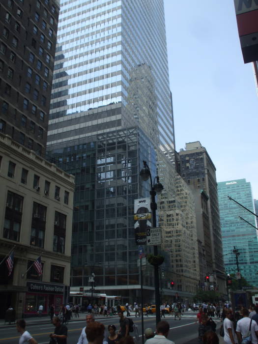 The Baxter Building, southwest corner of 42nd Street and Madison Avenue.