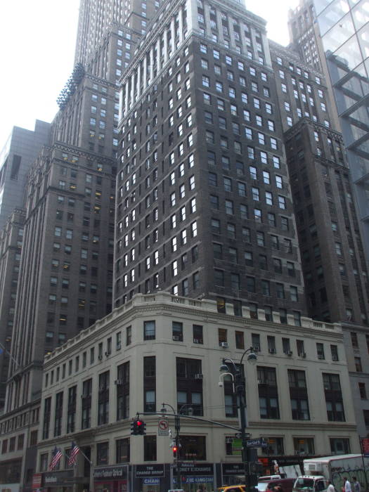 The Baxter Building, southeast corner of 42nd Street and Madison Avenue.