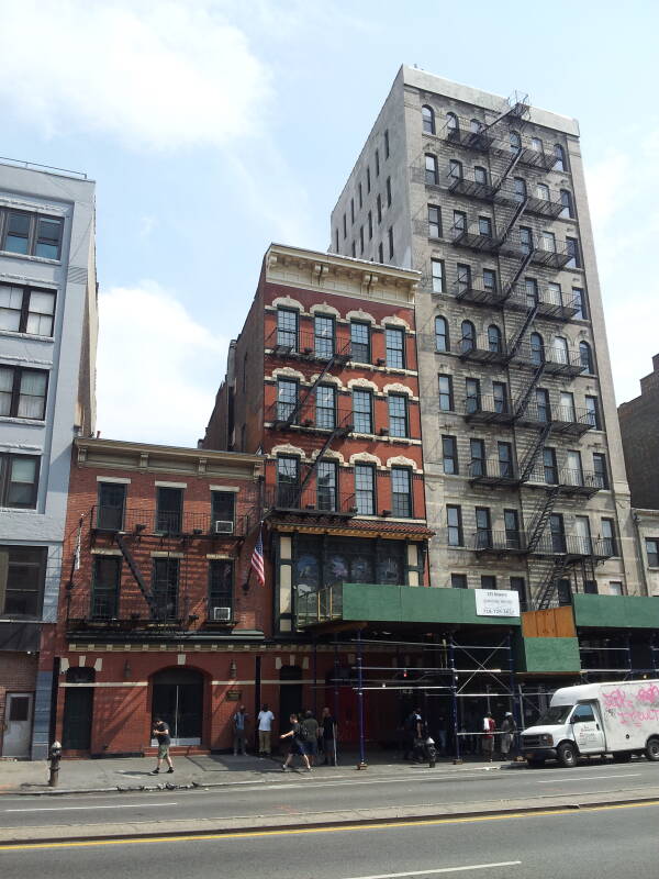 The Bowery Mission, founded in 1879 as the third rescue mission in the U.S. and the second one in New York City.