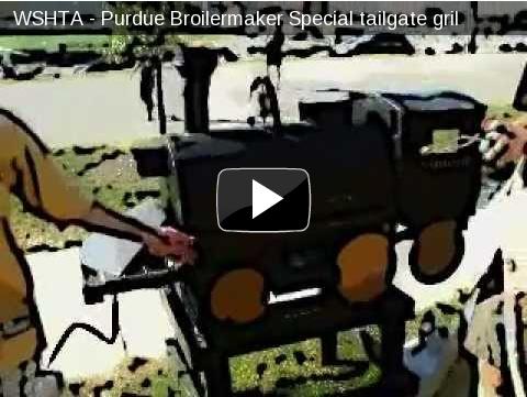 Purdue Broilermaker Special at the tailgate before the Minnesota football game.