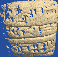 cuneiform tablet, 3-D scan