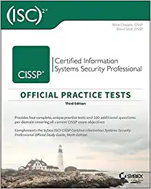 Cover of ISC2 'CISSP Official Practice Tests'