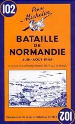 Michelin Battle of Normandy Map