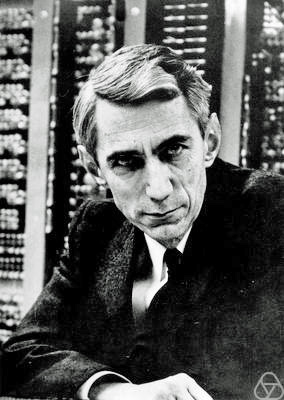 Claude Shannon, from https://commons.wikimedia.org/wiki/File:ClaudeShannon_MFO3807.jpg