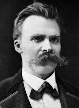 Friedrich Nietzsche, from https://commons.wikimedia.org/wiki/File:Nietzsche187a.jpg