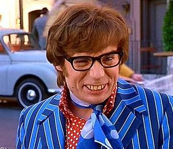 Mike Myers as Austin Powers, from https://en.wikipedia.org/wiki/File:Mike-Myers-Austin-Powers-1-.jpg