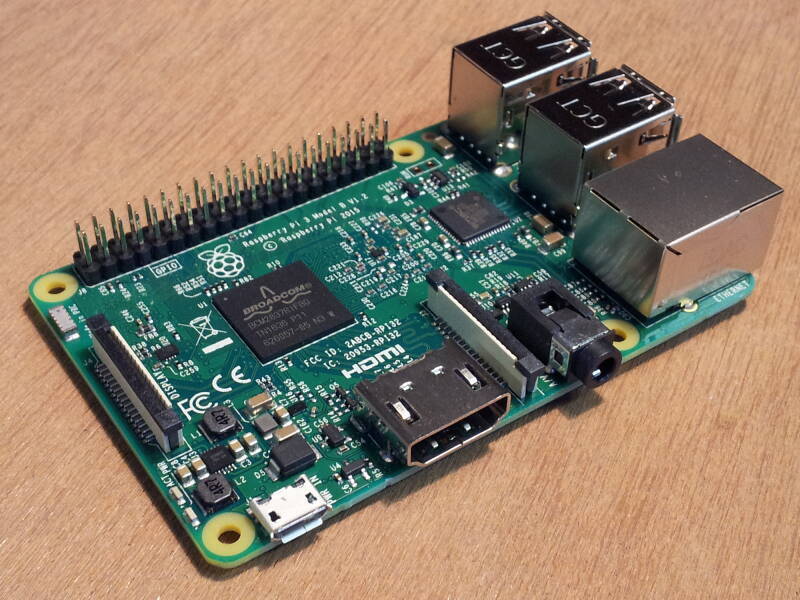 Raspberry Pi Model 3.