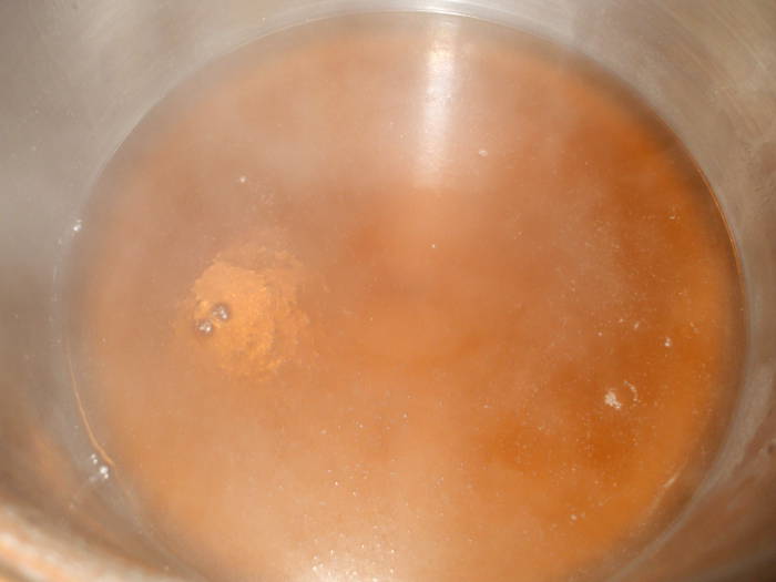 Brewing mead: 3ml Vegemite boiled in 1 liter of water.