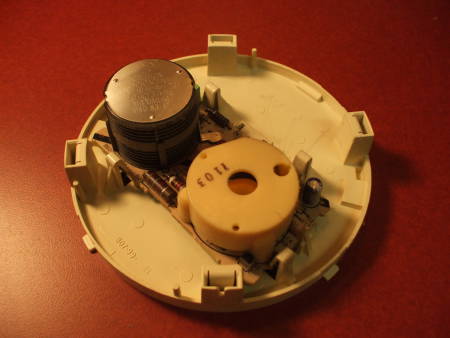 radioactive material in a smoke detector: Americium 241Am 1.0 uCi 3/kBq maximum