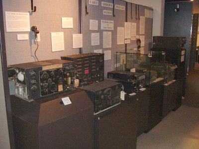 World War II aircraft radios.