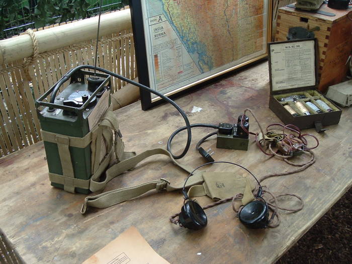 World War II radio used in the Burma theater of operations and by the Pathfinders in Normandy.