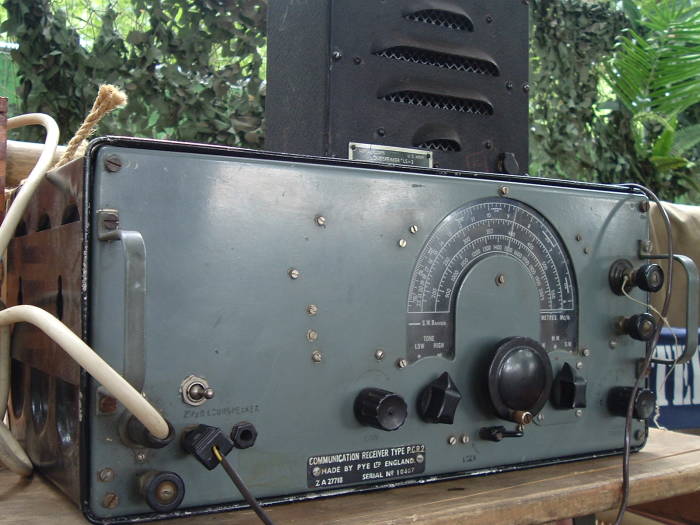 HF communications receiver, type P.C.R. 2, made by Pye Ltd.