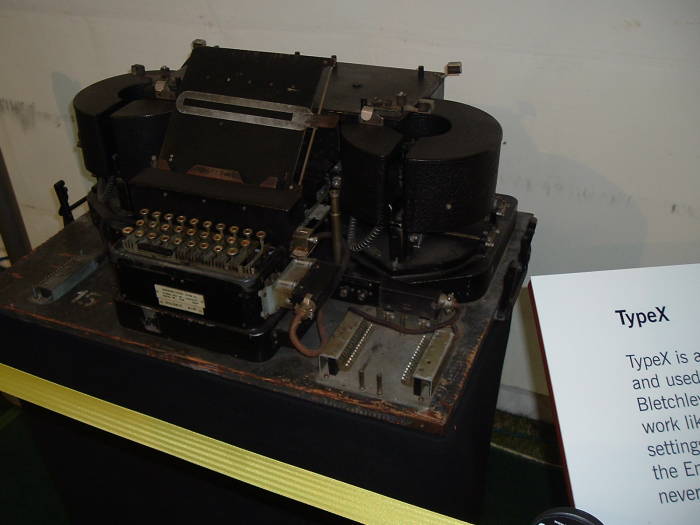 British Type X cipher machine from World War II.