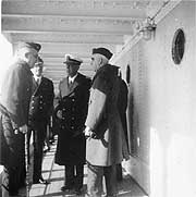 Admiral Harry E Yarnell, USN, Commander in Chief, U.S. Asiatic Fleet, on board USS Chaumont at Shanghai, China, on 18 February 1938, just before World War II broke out in the South Pacific.
