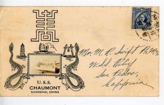 USS CHAUMONT letter