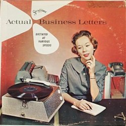 LP record 'Actual Business Letters'.