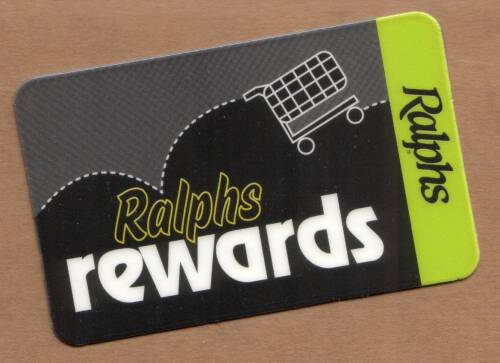 My Ralph's card is The Dude's only form of ID.