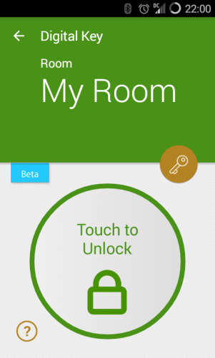 Hilton hotel chain smart phone app.