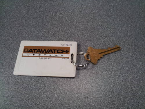 Datawatch Systems proximity card used as a physical authentication token.