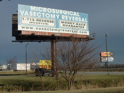 Funny roadside sign in Indiana.