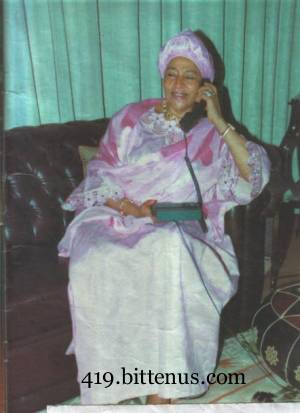 Mariam Abacha, prominent figure in so many Nigerian '419' scams.