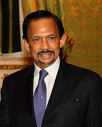 Hassanal Bolkiah, the Sultan of Brunei