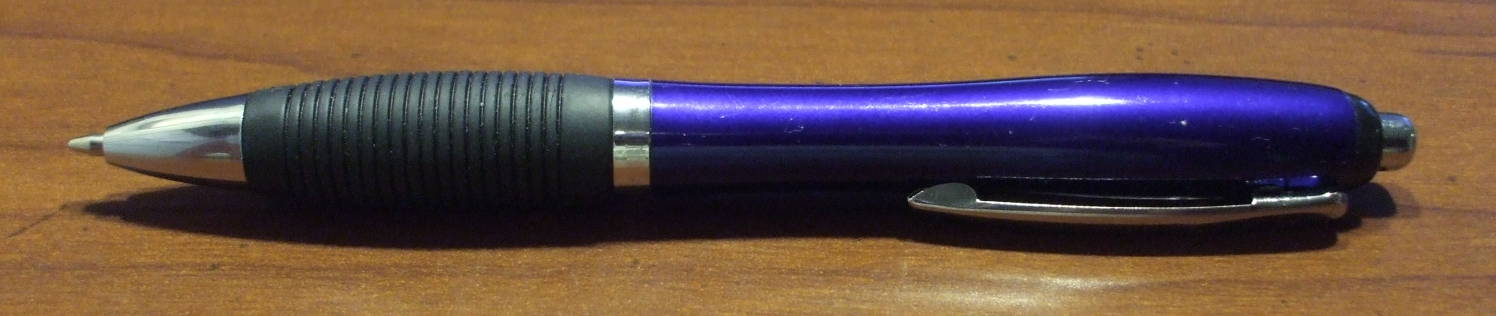 Pen used to fill out an exam.