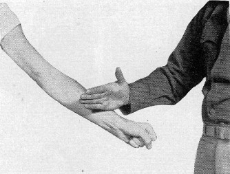 Mixed martial arts strike to the arm with the edge of the hand.