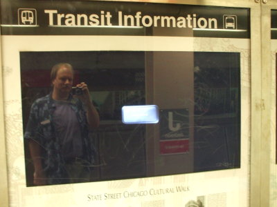 Epic fail: Chicago Transit Authority (The El) crash dump screen.
