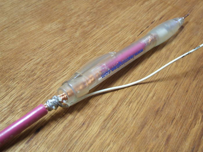 How to build your own oscilloscope probes: Assembling the probe outer body.