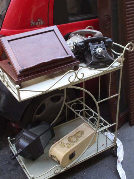 BAGTA-like phone for sale at an antique shop in Centro Storico in Napoli, Italy.