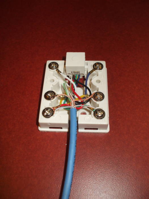 How To Install a DSL Line dsl wall jack wiring diagram 